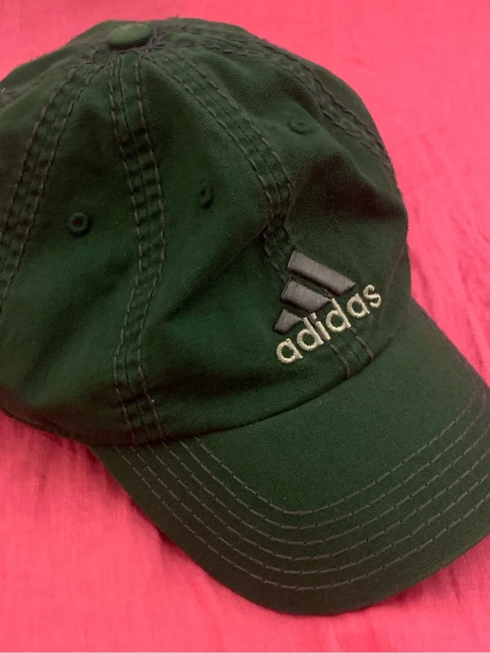 ADIDAS All Cotton Green w Grey Hat